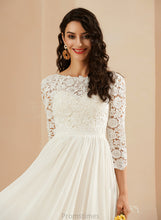 Load image into Gallery viewer, Dress Lace Train Sweep A-Line With Azaria Wedding Wedding Dresses