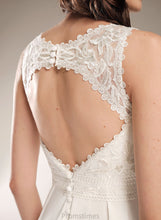 Load image into Gallery viewer, A-Line Wedding Dress Perla Neck Wedding Dresses Scoop Asymmetrical