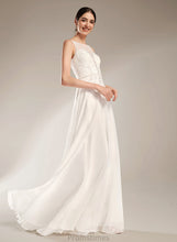 Load image into Gallery viewer, Wedding Dresses With Illusion Dress Sequins Sweep Lace A-Line Wedding Jacquelyn Train