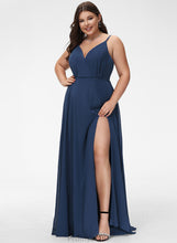 Load image into Gallery viewer, Prom Dresses Serenity Chiffon Floor-Length A-Line V-neck