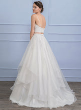 Load image into Gallery viewer, Organza Skirt Train Sweep Wedding Dresses Wedding Separates Caitlin