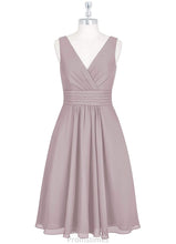 Load image into Gallery viewer, Londyn Floor Length A-Line/Princess V-Neck Sleeveless Natural Waist Bridesmaid Dresses