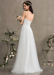 Kathryn Floor-Length Wedding Tulle Wedding Dresses Dress Sweetheart A-Line