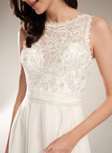 Load image into Gallery viewer, A-Line Wedding Dress Perla Neck Wedding Dresses Scoop Asymmetrical