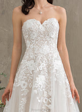 Load image into Gallery viewer, Train Wedding Dress Ball-Gown/Princess Sweetheart Tulle Wedding Dresses Carleigh Court