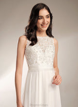 Load image into Gallery viewer, A-Line Wedding Dress Perla Neck Wedding Dresses Scoop Asymmetrical