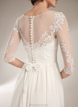 Load image into Gallery viewer, With Sequins Train Wedding Dresses A-Line Illusion Wedding Harper Dress Sweep