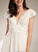 Load image into Gallery viewer, Wedding Dresses Floor-Length V-neck Dress Deborah Wedding A-Line